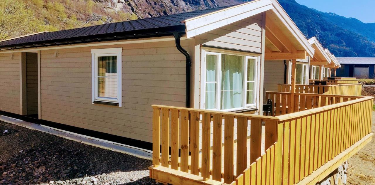 Lunde Camping Aurland Exteriér fotografie