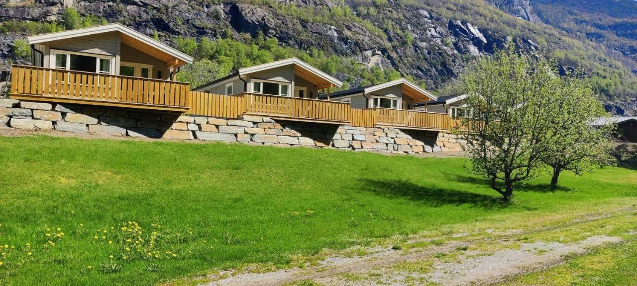 Lunde Camping Aurland Exteriér fotografie